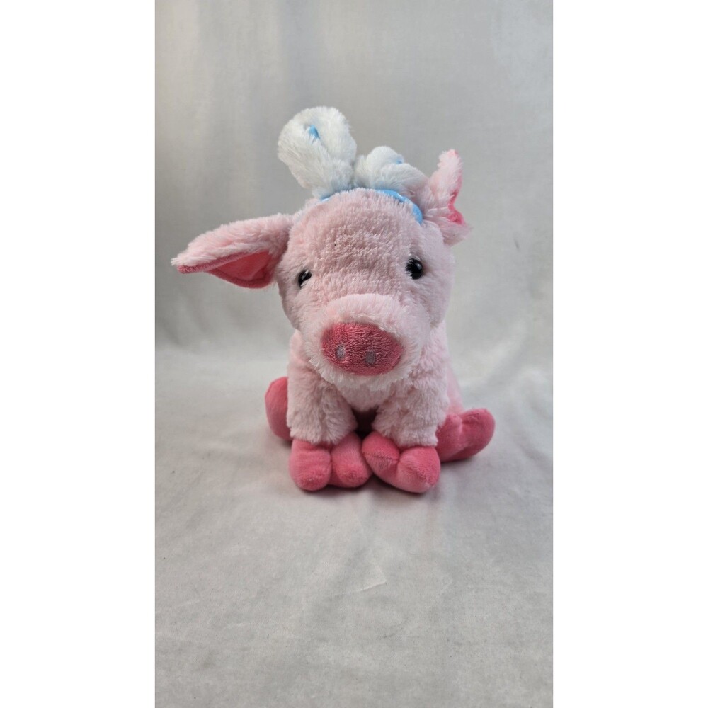 Pink Angel Pig Plush Stuffed Animal